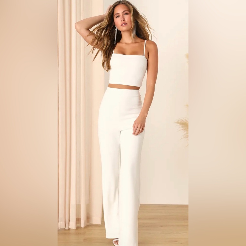 Lulu's Chic Cream 2 Piece Set